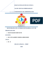 Acuerdos de Basilea I II y III Trabajo Monografico