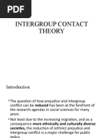 6 - Intergroup Contact Theory