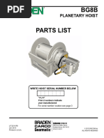 BG8B Parts List Jan 2015