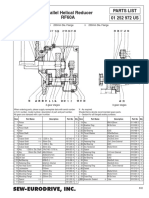 Parallel Helical Reducer RF60A