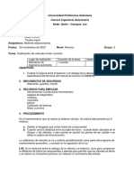 Informe Práctica Calibración de Vávulas Motor Cummnis