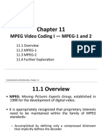 Chapter 11 - MPEG Video Coding I - MPEG-1 and 2