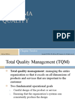 Six Sigma Quality: Chapter Twelve