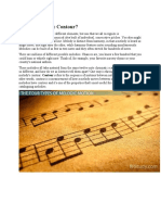 What Is Melodic Contour