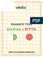 Vedix-Prakriti Type Kapha-Pitta