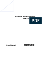 Insulation Resistance Meter SME1202A