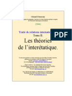 Theories Rel Inter Tome 2