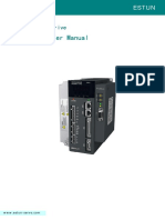 PRONET User Manual: AC Servo Drive