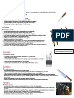 Herramientas - Prevencion en Uso