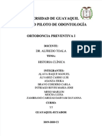 PDF Historia Clinica Ortodoncia