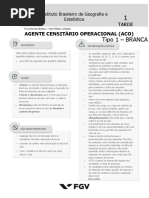 IBGE Agente Censitario Operacional (ACO) (ACO-AGEN) Tipo 1r