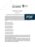 Operaciones en La Música. Emiliano Seminara