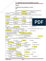 Chuyên Đề 12: Mệnh Đề Trạng Ngữ (Adverbial Clauses) * Phần Ii: Bài Tập Vận Dụng Exercises For Adverbial Clauses Clause Of Concession A. Choose the best answer