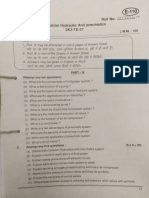 Hydraulic and Pneumatic Questions Paper