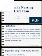 Family Nursing Care Plan: Cadavos, K. Pci Cero, P. Pci Cadavos, S. Pci Gula, M. Pci