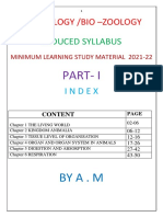 Xi STD Reduced Syllabus - 2021-22 by Am