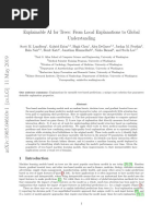 Explainable AI For Trees