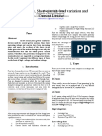 Fuse Types, Short-Circuit, Load Variation and Current Limiter