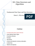 CSC 301 Sem1 2021-2022 - 2 Data Structures I