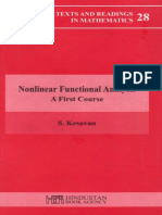 (Texts and Readings in Mathematics 28) S. Kesavan - Nonlinear Functional Analysis - A First Course-Hindustan Book Agency (2004)