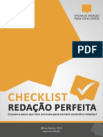 Checklist Da Redação Perfeita