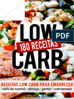 180 Receitas Low Carb para Emag - Kimberly Brown