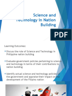 Science and Technology in Nation Building