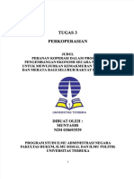 PDF Tugas 3 Perkoperasian Dibuat Oleh Muntasir Nim 030693539 DD