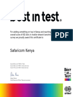 Bëst in Test.: Safaricom Kenya