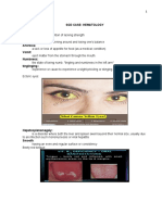 SGD Case: Hematology Weakness: Dizziness: Anorexia: Vomit: Numbness: Tinglinging