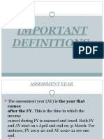 Direct Tax Assignment