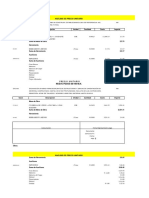 Tarjeta de Precios Unitarios