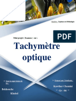 Tachymètre Optique