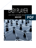 Easy Player: Light Effect Software Version 1.0 Quick Start