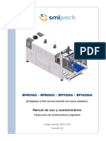 Manual de Uso y Mantenimiento - HORNO SMIPACK BP802AS