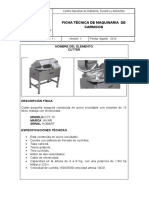 Ficha Tecnica Cutter