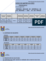 Comunicado 01 - Padres de Familia