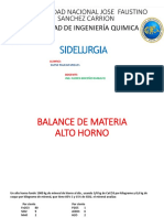 Balance de Materia