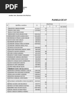 Lista de Alumnos