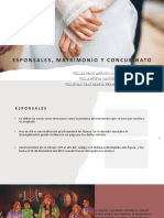 Esponsales, Matrimonio y Concubinato