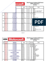 EGR DPFE Ford Cross Ref Tool