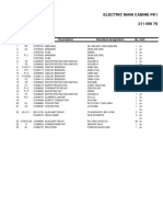 Electric Main Cabine Pk1 211 696 78: Ref. ID Description Standard Designation Unit