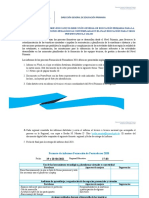 Formulario Levantamiento de Informacion Nivel Primario