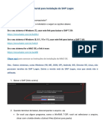 Tutorial de Instalacao SAP