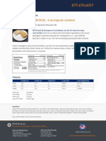 Survival Food Ration: 2400 KCAL - 6 Servings Per Container