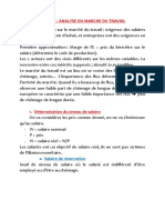 Leçon 4 ANALYSE DU MARCHE DU TRAVAIL