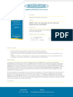 DSM-5. Guía de Consulta de Los Criterios Diagnósticos Del DSM-5