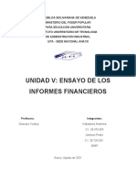 Ensayo de Estados Financieros