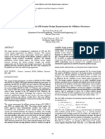 Comparison of ISO and API Seismic Design