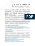 Aprendiendo A Usar El Método de Respiración Buteyko Gratis y Por Módulos